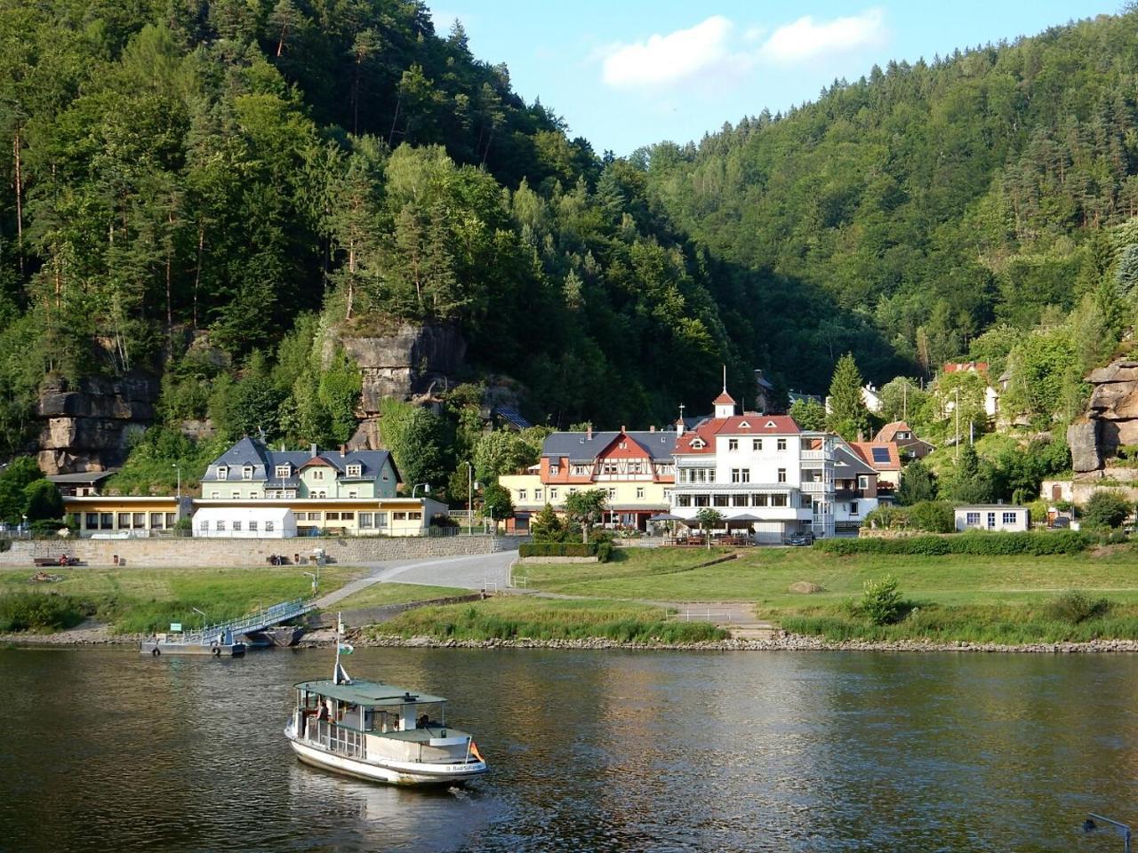 Pension Rauschenstein Bad Schandau Exterior foto